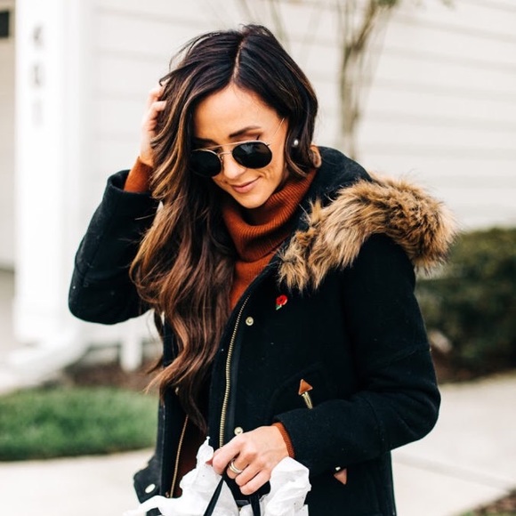 🔥🔥 🔥 Jcrew NWT Chateau parka in Italian wool coat sz 0p black - Picture 6 of 16